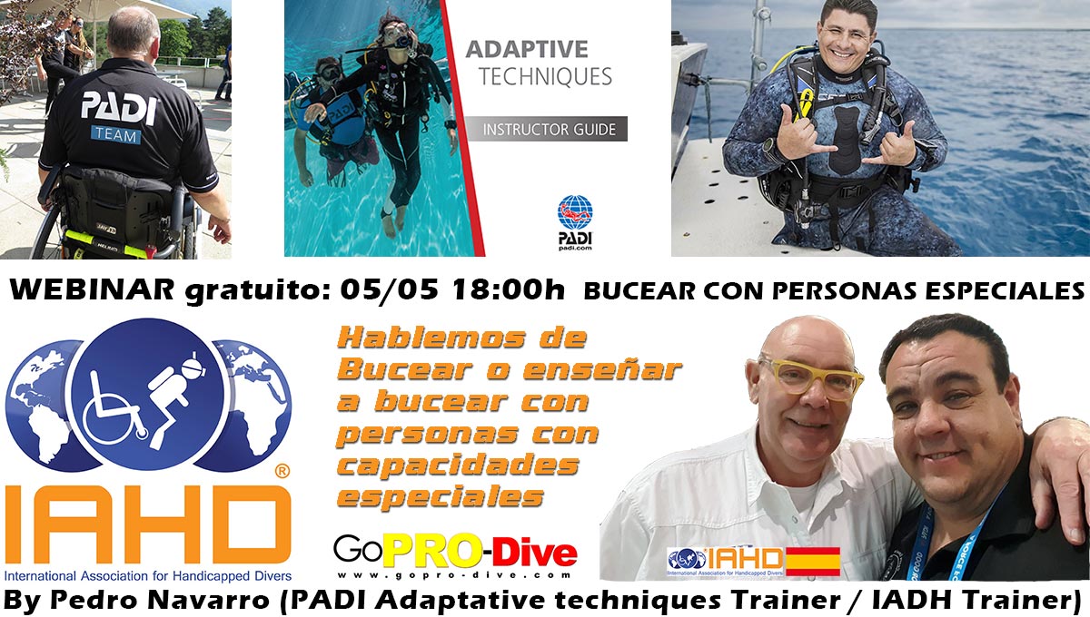 Webinar Buceo con discapacitados