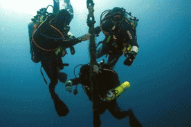 Curso de buceo técnico PADI tec45 deco