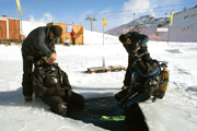 instructor de buceo de la especialidad de Buceo bajo el Hielo